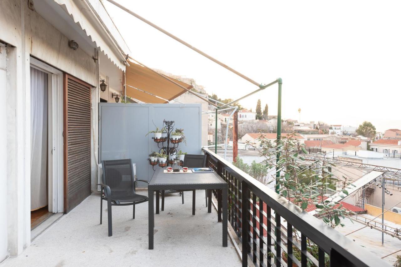 So Athens - Charming 1Bd Flat, Large Terrace, Acropolis View Apartment Екстериор снимка